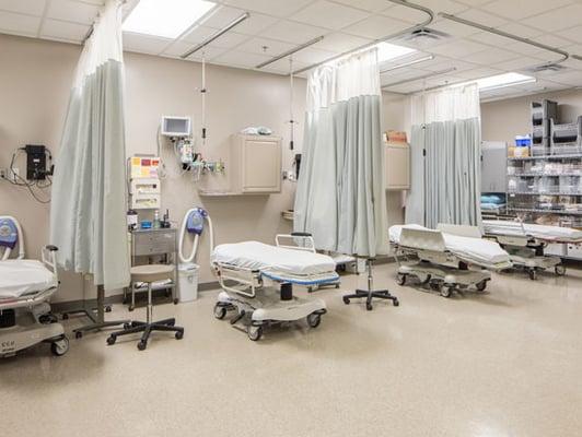 Outpatient recovery suite at Hedden Plastic Surgery