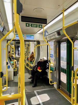 One of the new trains!