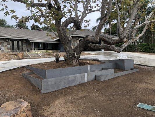 Custom steel planter boxes