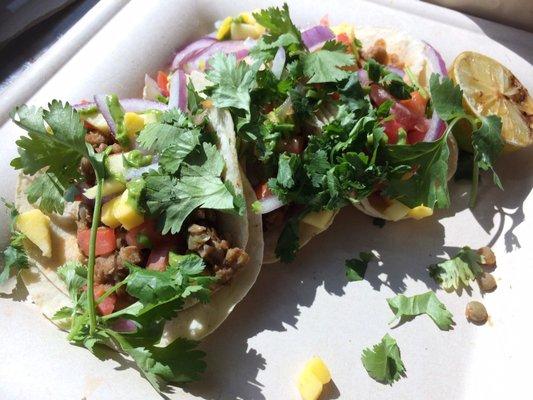Lentil tacos.