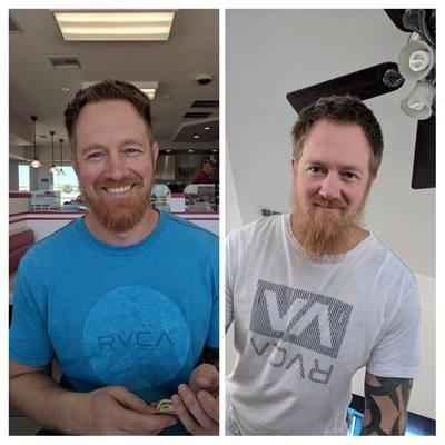 Dave's brought my husband from #homelesstohandsome