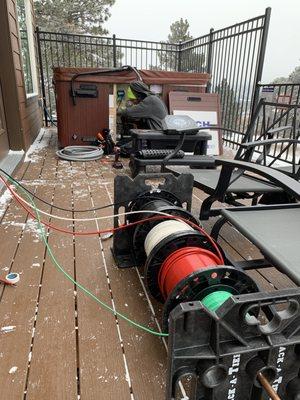 Electrical to New Hot Tub