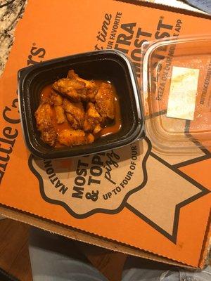 The $5 hit and ready is a deal, but these miniature wings are a complete rip off for $6