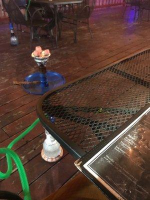 Hookah with the ice tip