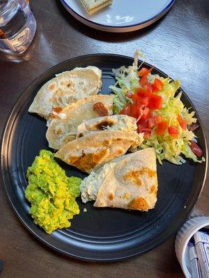 Chicken quesadilla appetizer