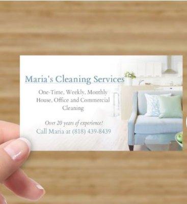 Maria's Cleaning Services