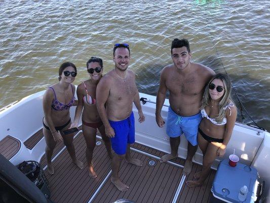 Preparing for a "Quick Dip"