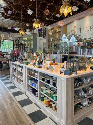 Selection of home decor and gift ideas-beautifully styled