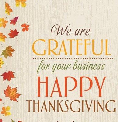 NORTON SUNOCO WISHES YOU ALL HAPPY THANKSGIVING