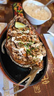 Milkfish sisig