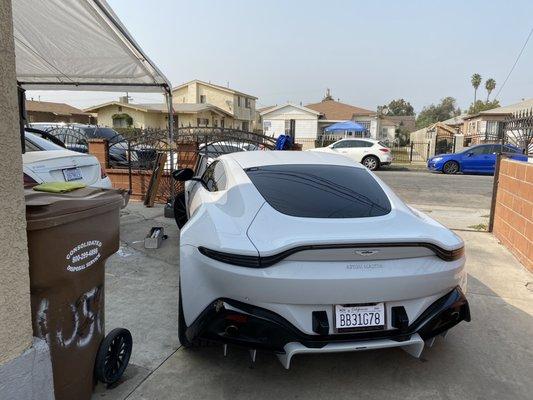 Aston Martin windows tint