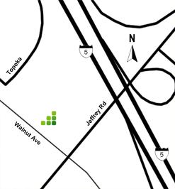 Location of Irvine Branch