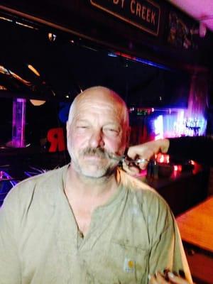 Bruser's yearly hair cut party!