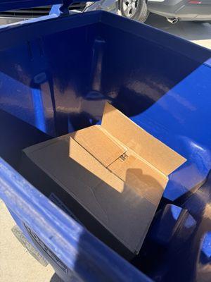 Half way full! Please do your job properly.