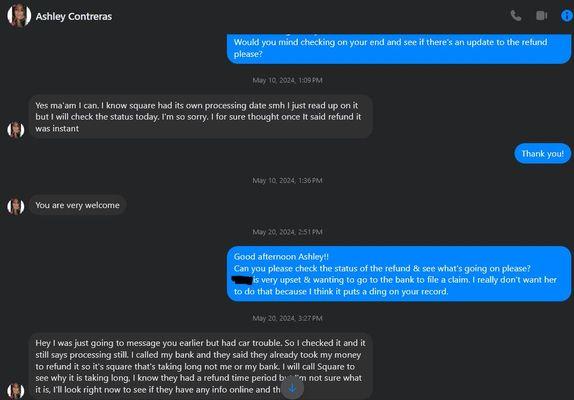 I would just like my $315 so that I can put it towards someone else doing my business taxes. PLEASE!