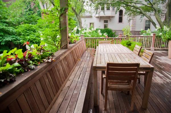 Patio and pergola designed and built by Jean Brooks Landscapes