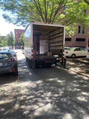 How their driver will block the street.