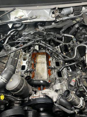 Coolant pipe replacement Land Rover Sport