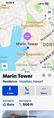 Marin Tower Parking Garage