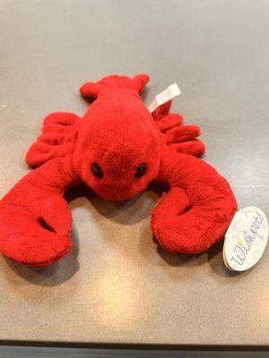 Plush lobster