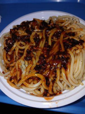 Hot Szechuan noodles