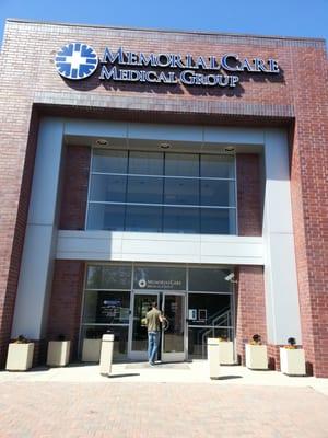 Outside the back. Bristol pharmacy is inside.