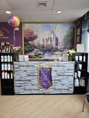 Our magical front desk