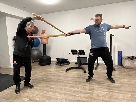 Paired work, Jian vs. Miaodao