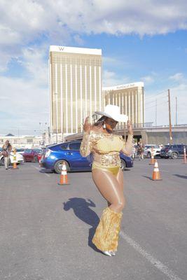 Ms. Gladys unleashed the Tyrant