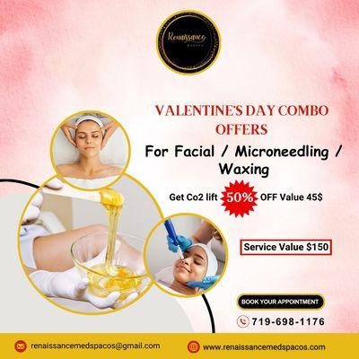 For Facial / Microneedling / Waxing Get Co2 lift OFF Value 45$
Service Value $150
