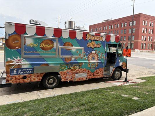 Truck, parked on South Kansas