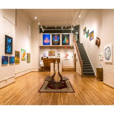 Rocketship Gallery main Gallery Space