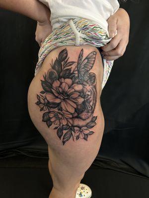 tattoo cover up by Katie