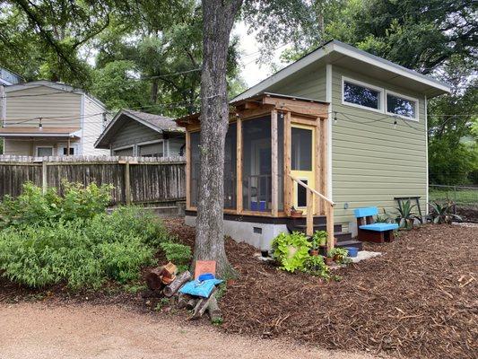 Studio building finalized and functioning beautifully!!