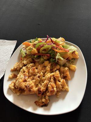 "Mac N Cheese" is the best here! Plus the salad! Awesome