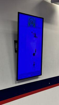 Screens on display