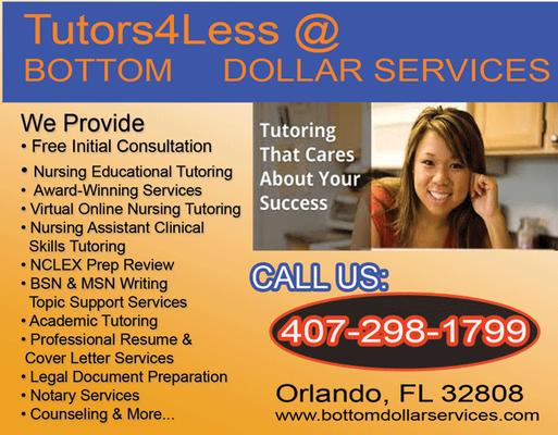 Welcome 2 the World of Nursing! Let us assist u. Contact us 2Day!