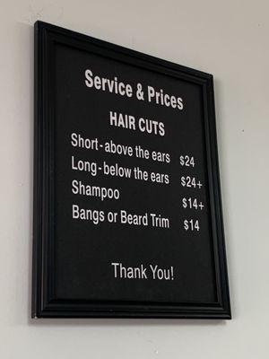 Prices as of 7/11/25