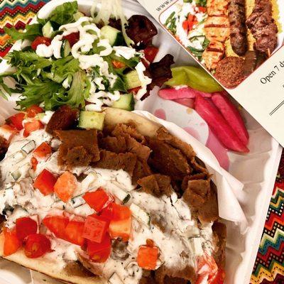 See how big it is ? Gyro done well