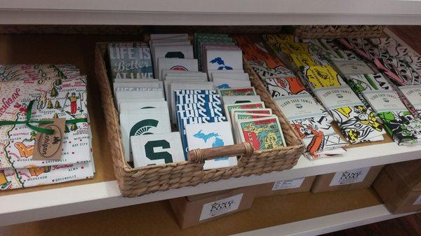 Coasters with a distinct Michigan twist.