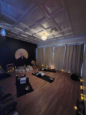 Small group sound healing