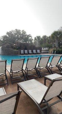 Giant Pool with two hot tubs