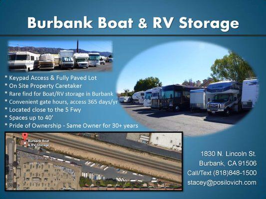 Burbank Boat & RV Storage