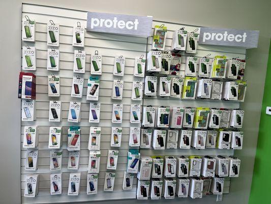 Phone cases, accessories, screen protectors