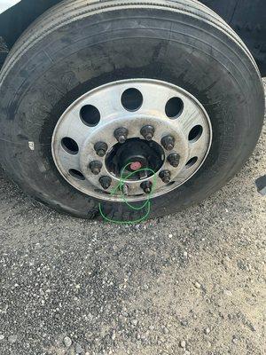 They selling used tires which do not pass DOT