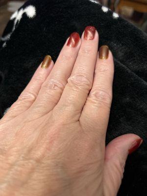 These are the cats eye nail color