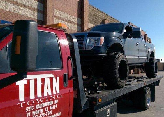 Titan professionals do more than just towing; Titan's drivers provide roadside assistance such as helping with lock-outs, jum...