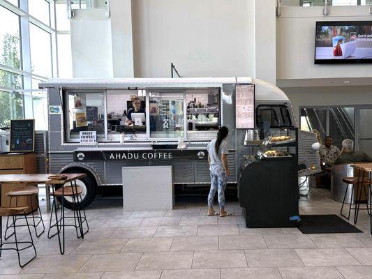 Inside, Coffee Truck