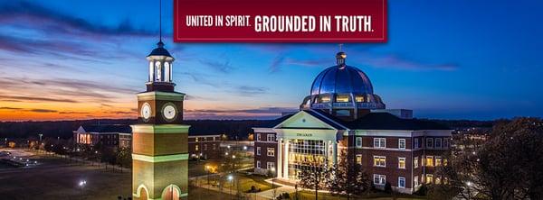 Miller Tower and Logos Library