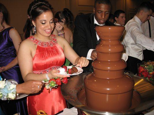 The Chocolate Fountain From In Blossom